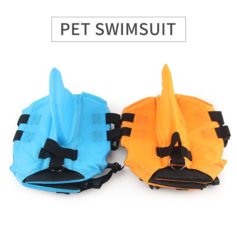 Dog Life Vest Summer Shark