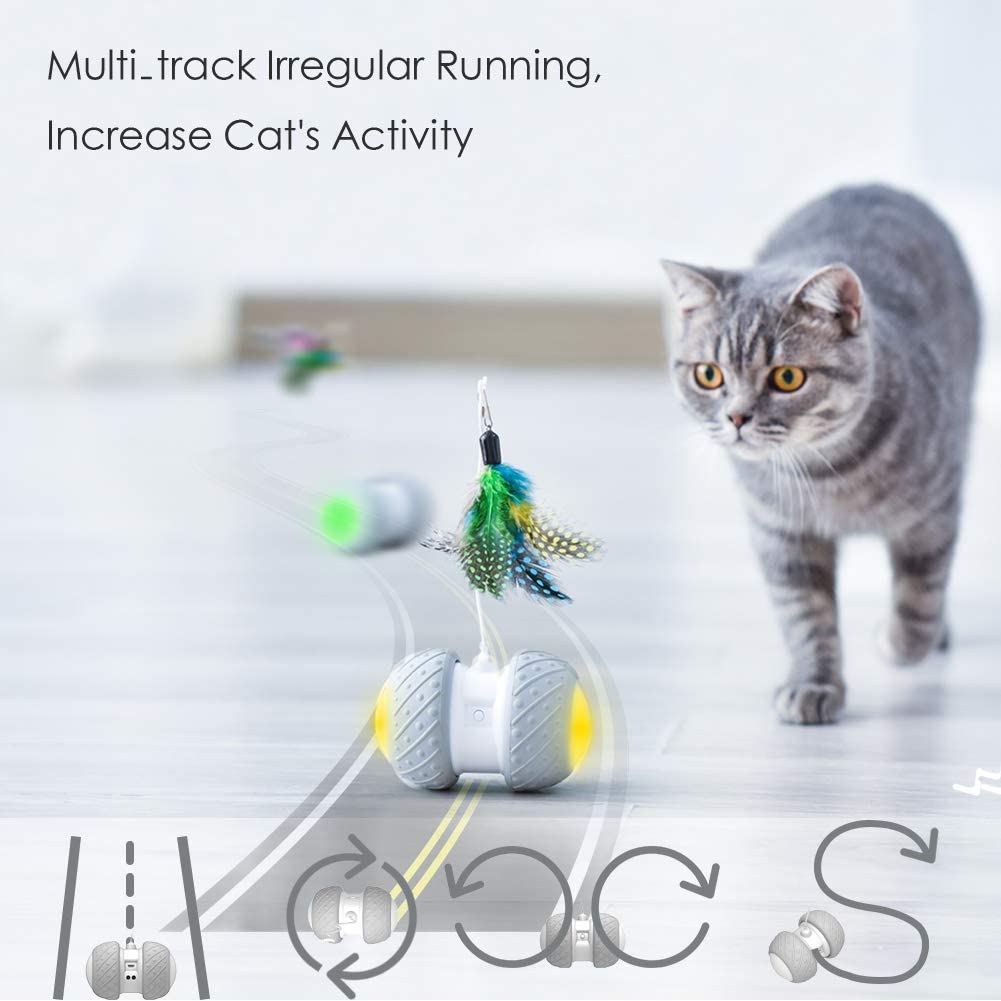 CatBot - Interactive Robotic Teaser Cat Toy