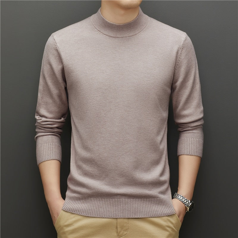 Men's Thick Turtleneck Sweater