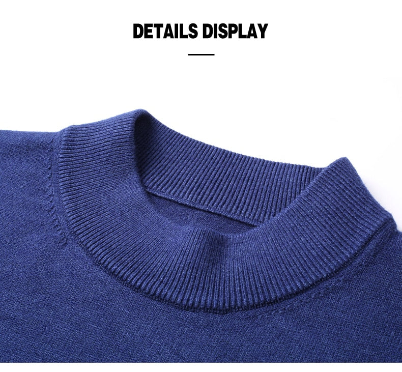 Men's Thick Turtleneck Sweater