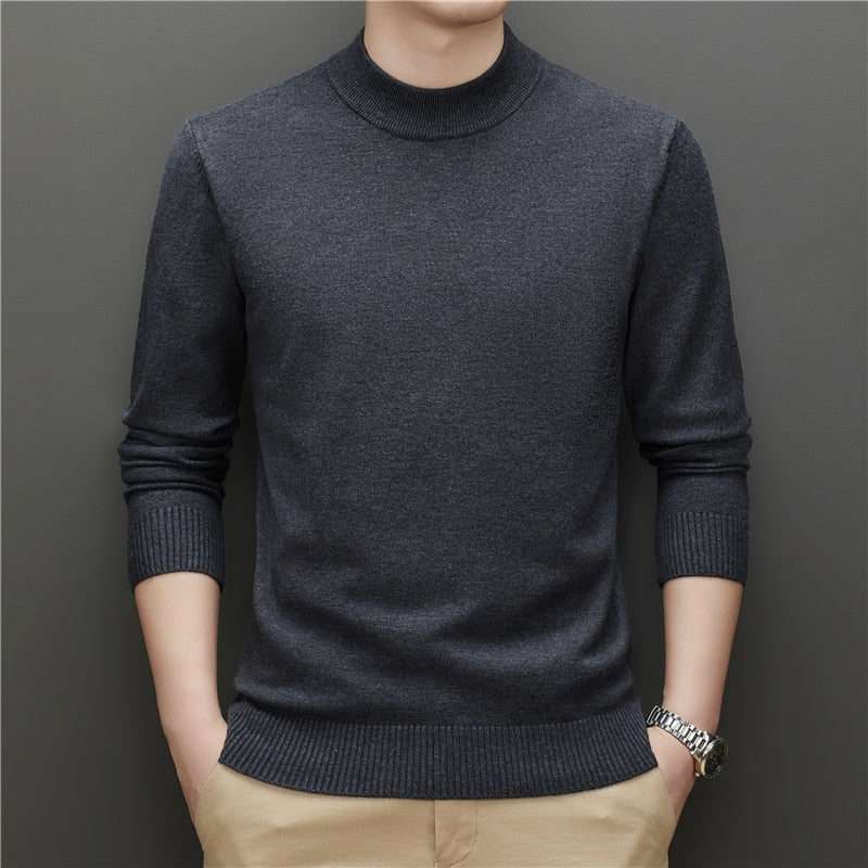 Men's Thick Turtleneck Sweater