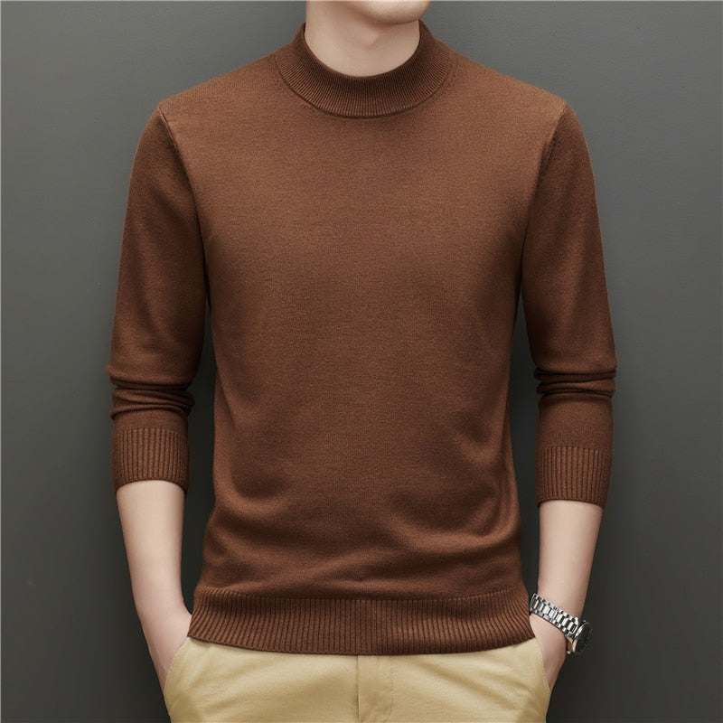 Men's Thick Turtleneck Sweater