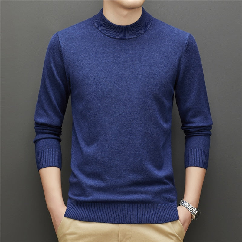 Men's Thick Turtleneck Sweater