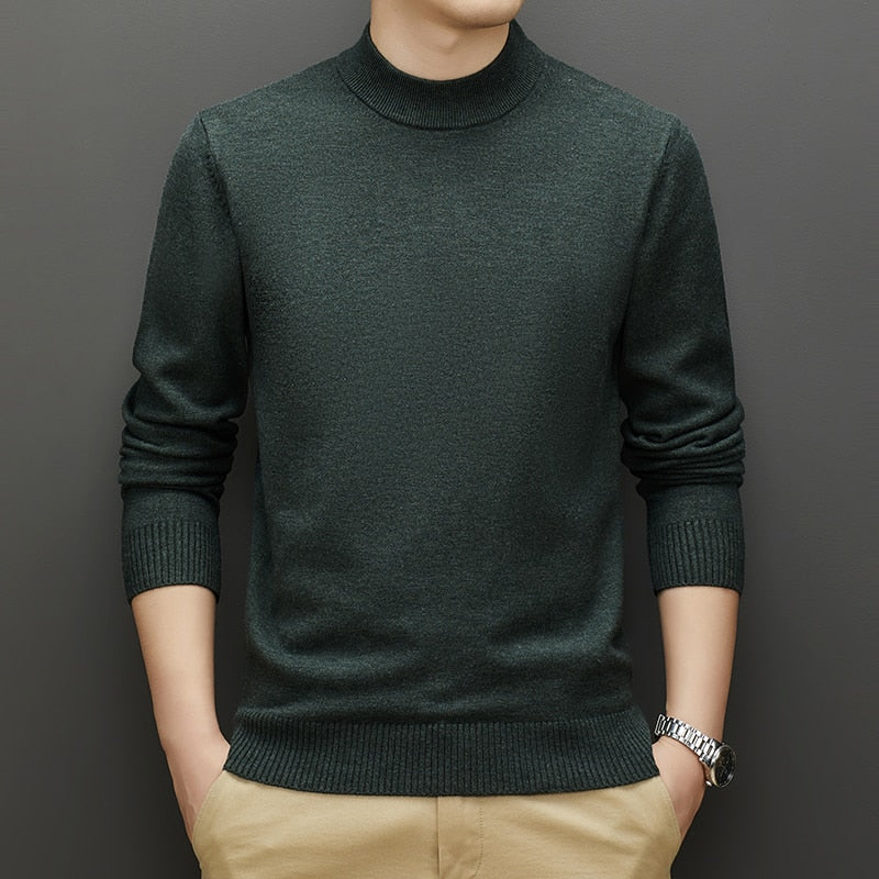 Men's Thick Turtleneck Sweater