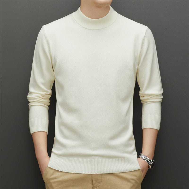 Men's Thick Turtleneck Sweater