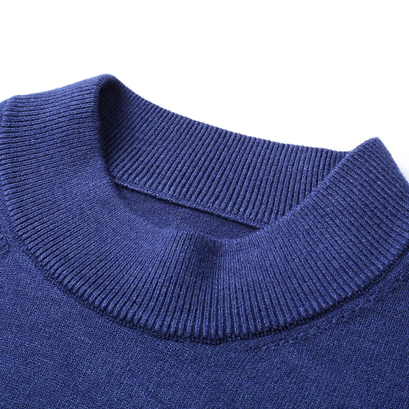 Men's Thick Turtleneck Sweater