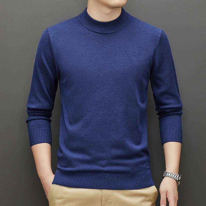 Men's Thick Turtleneck Sweater