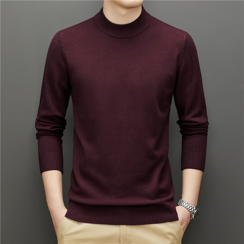 Men's Thick Turtleneck Sweater