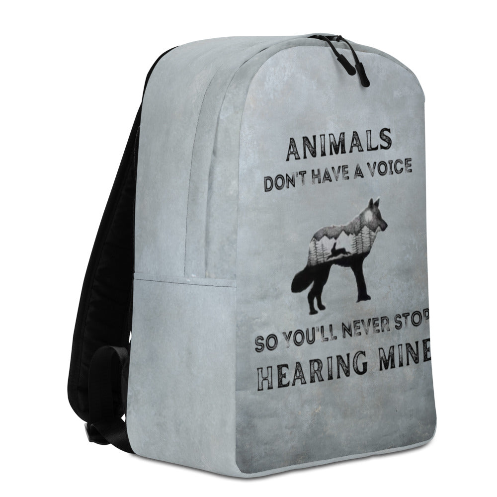 Minimalist Animalist Backpack