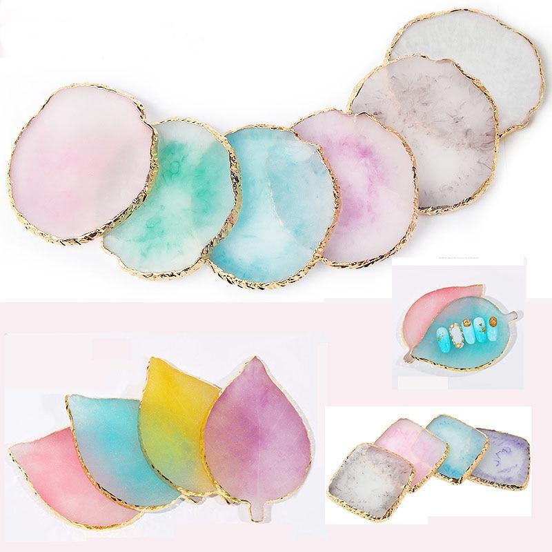 1 Pcs Resin Stone Color Palette