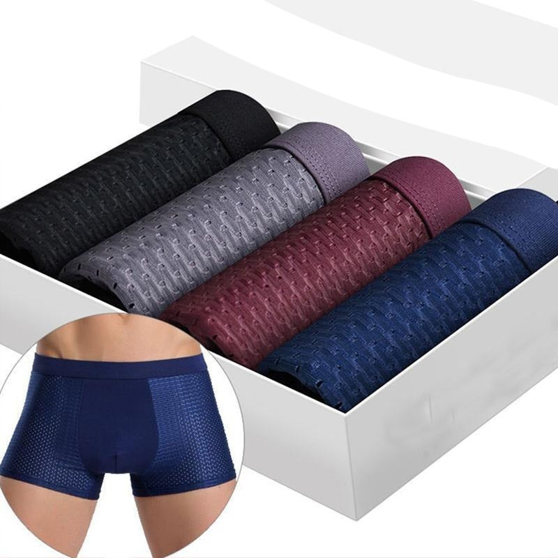 4pcs Men's underwear boxers