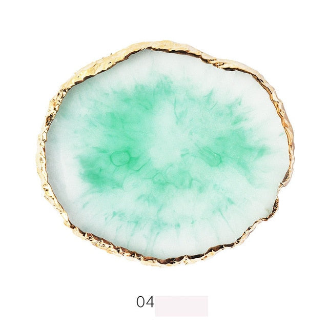 1 Pcs Resin Stone Color Palette