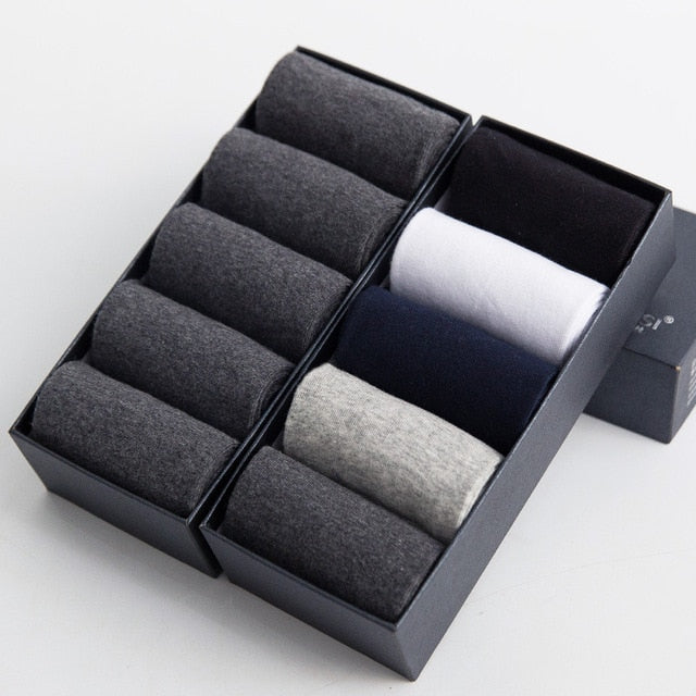 10 Pairs/Lot Men's Cotton Socks