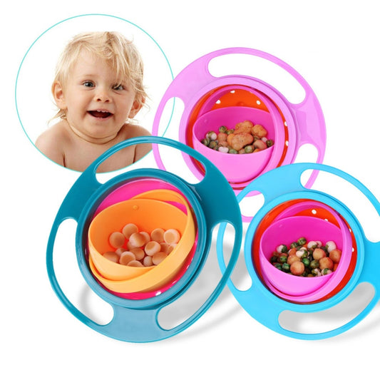 Newborn Baby Bowl  360 Degrees Rotate