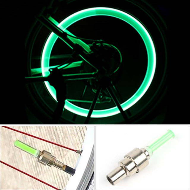 Mini LED Bicycle Lights Wheel Tire Valve