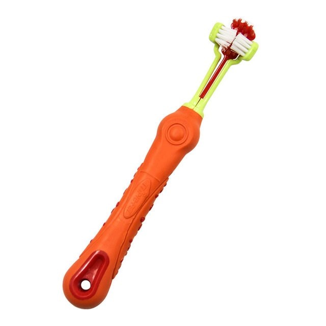 Pet Dog Toothbrush Multi-angle Cleaning