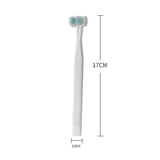 Pet Dog Toothbrush Multi-angle Cleaning