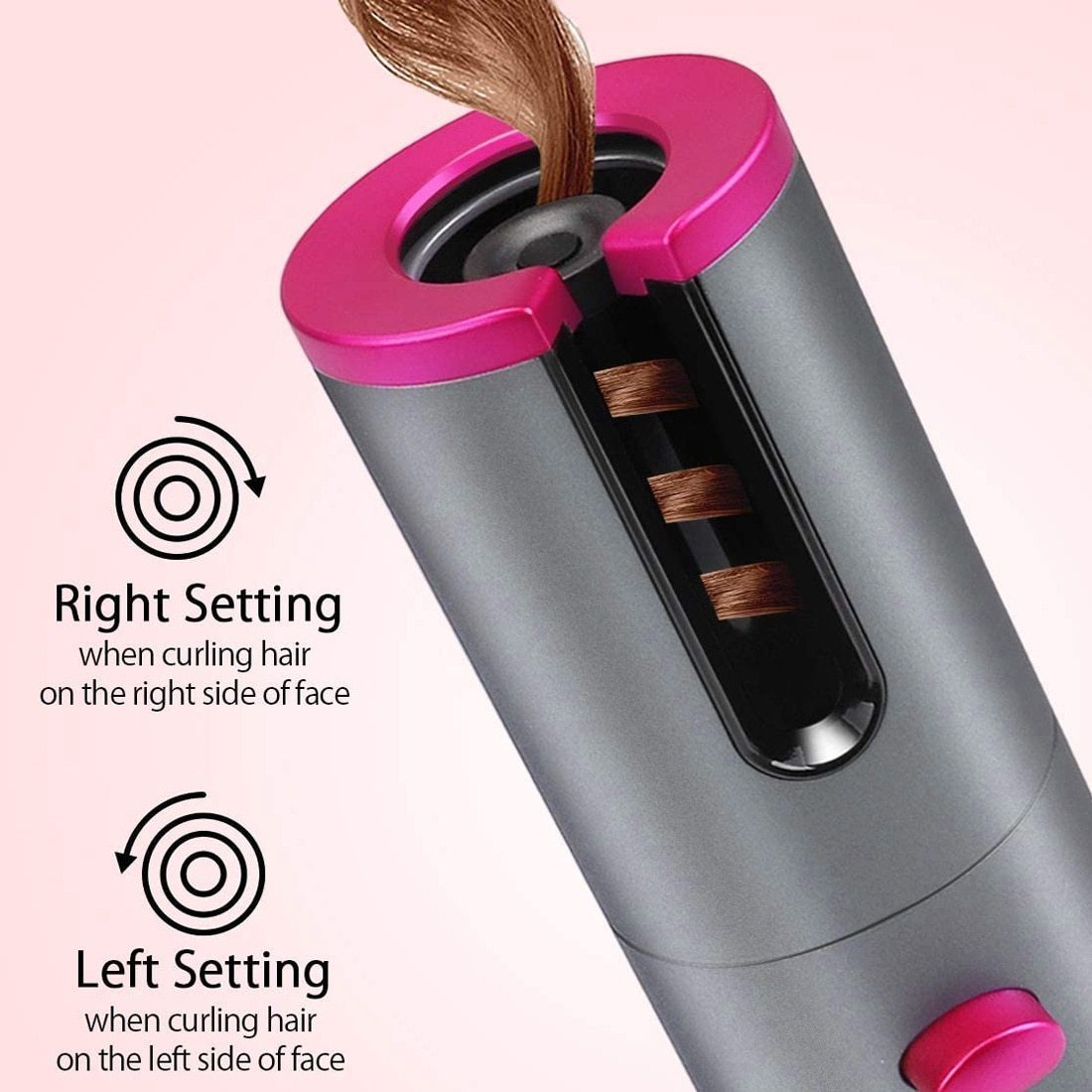 Curler Can - Portable Wireless Automatic Hair Curler