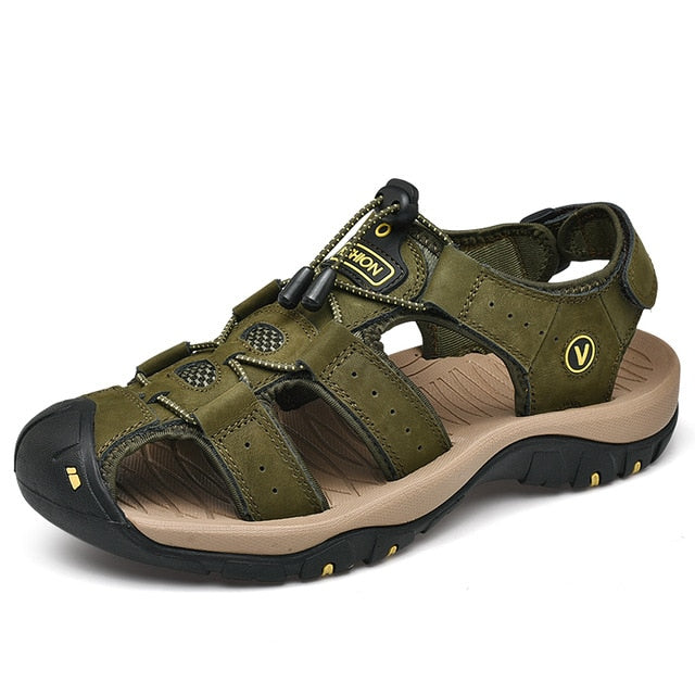 Genuine Leather Men's Sandals