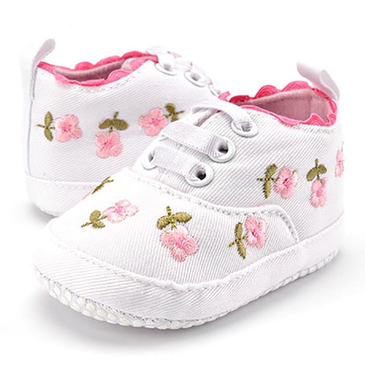 Floral Baby Girl Shoes