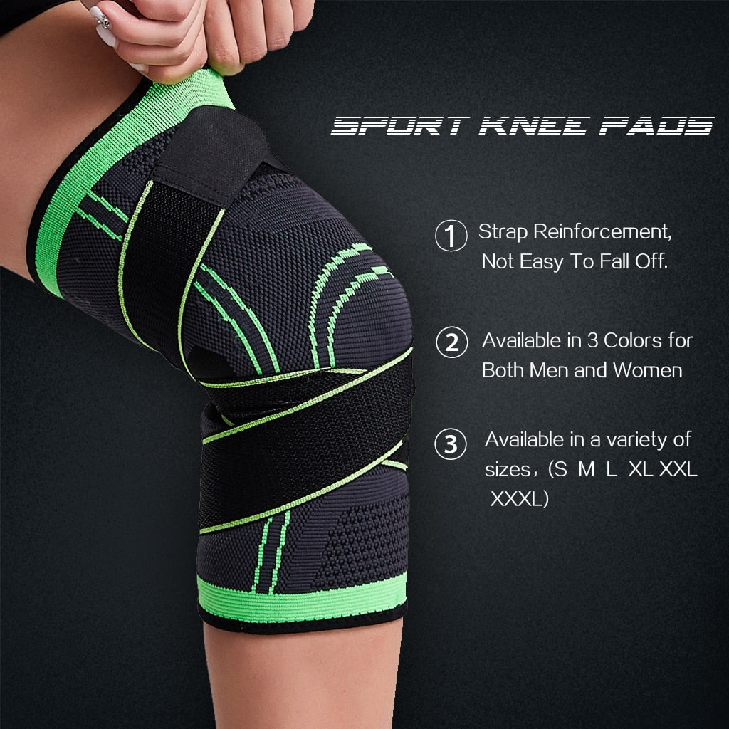 Elastic Knee Pads Support