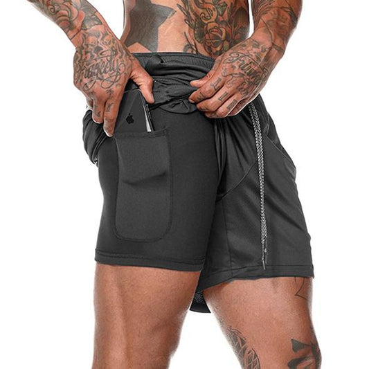 Men's 2 in 1 Running Short