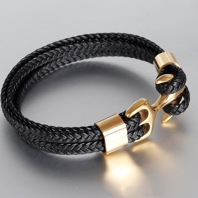 Leather Bracelet Rope For Men