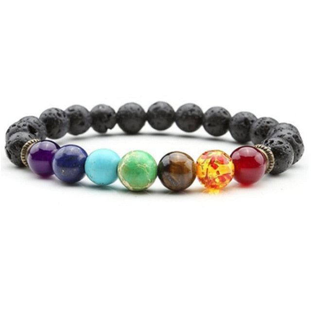 Planets Bead Bracelet Natural Stone