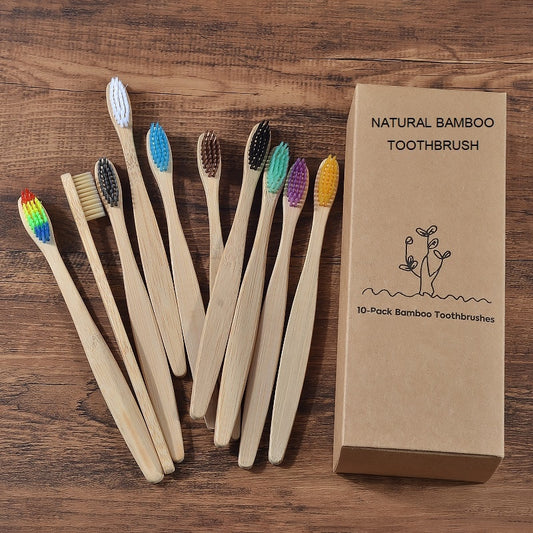 Bamboo toothbrush Eco Friendly wooden