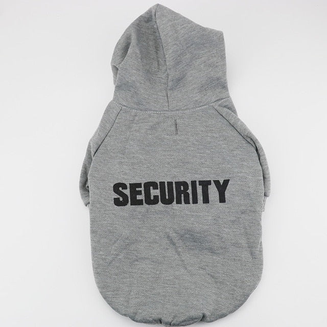 Security Pet Cat Coats Jacket Hoodies