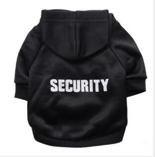 Security Pet Cat Coats Jacket Hoodies