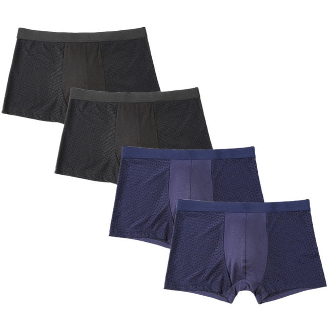 4pcs Men's underwear boxers