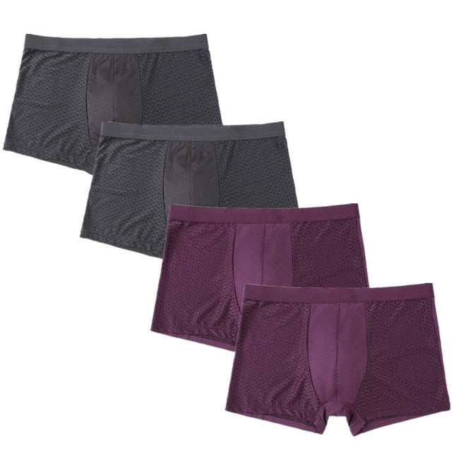 4pcs Men's underwear boxers