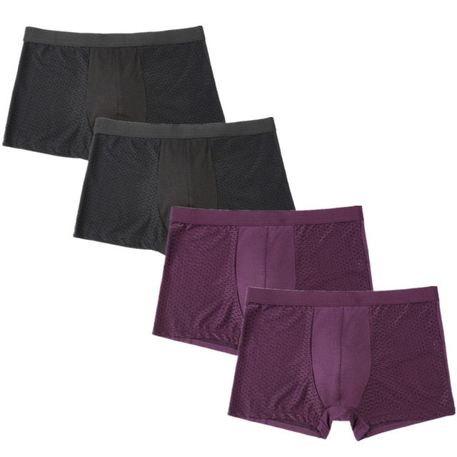 4pcs Men's underwear boxers