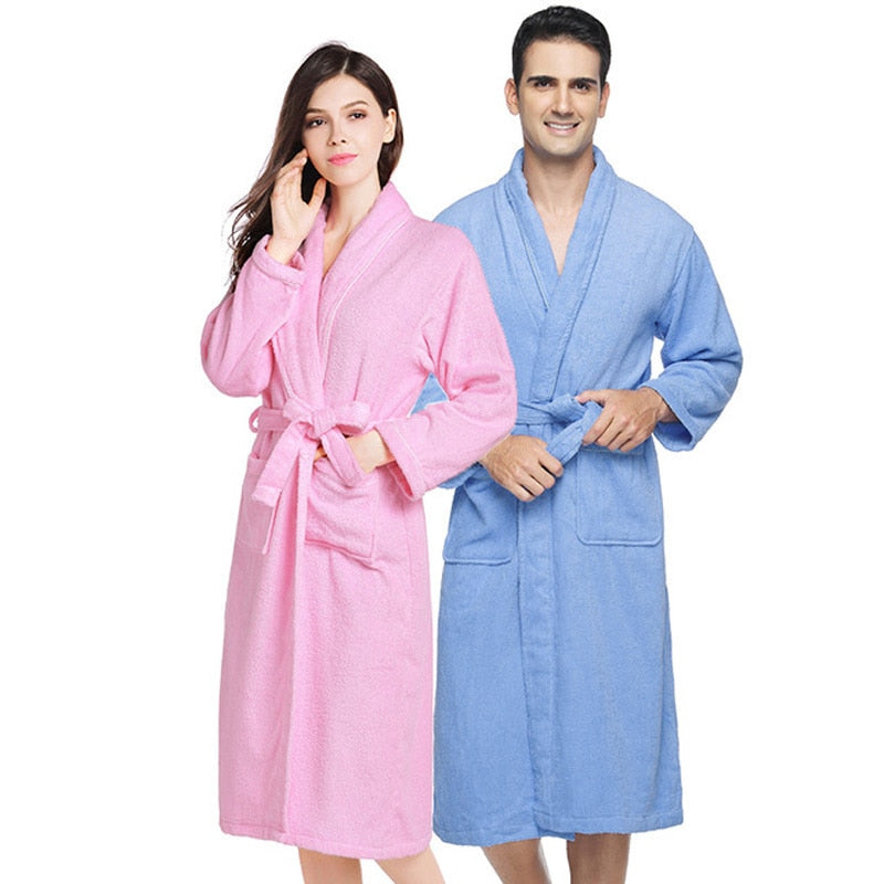 100% Cotton Toweling Robe Unisex