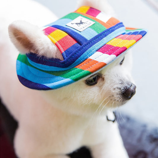 Dog Canvas Cap