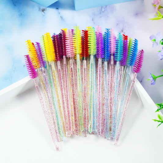 50Pcs Eyelash Brushes