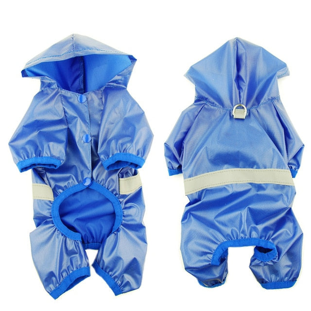 Dog Waterproof Raincoat Jumpsuit