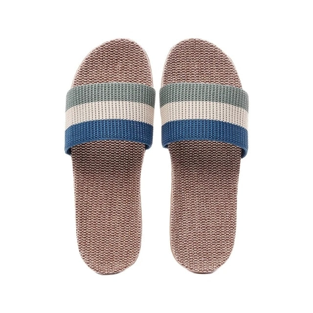 Summer Flax Slippers