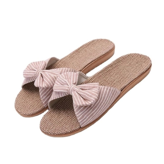 Summer Flax Slippers