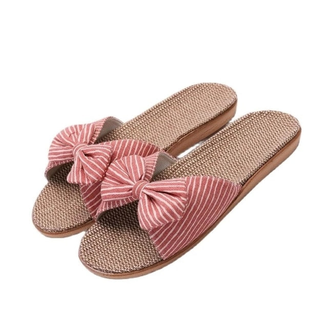 Summer Flax Slippers