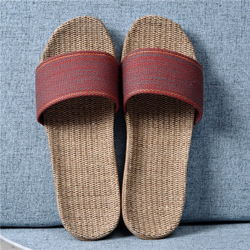 Summer Flax Slippers