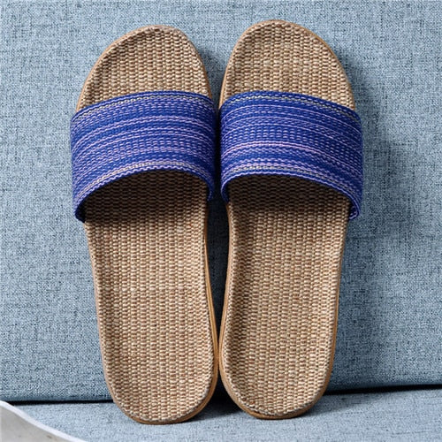 Summer Flax Slippers