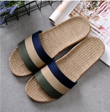 Summer Flax Slippers