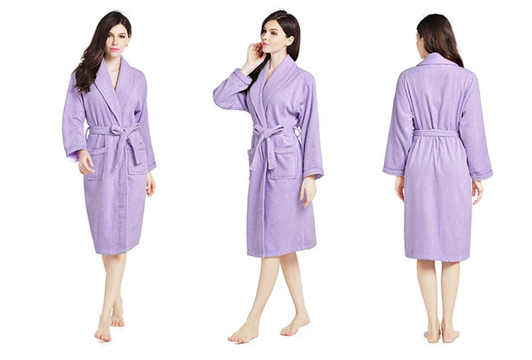 100% Cotton Toweling Robe Unisex