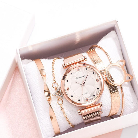 5pcs Set Women's Watch