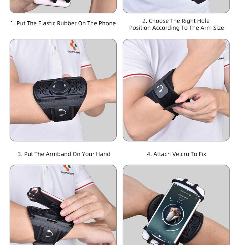 Arm Bag Riding Mobile Phone Holder