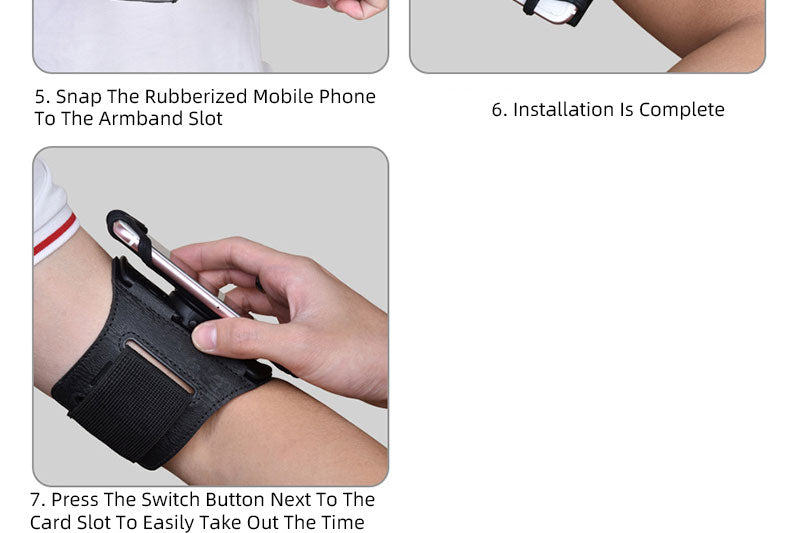 Arm Bag Riding Mobile Phone Holder