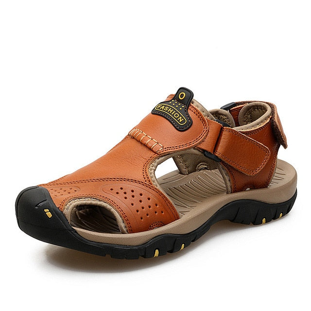 Genuine Leather Men's Sandals