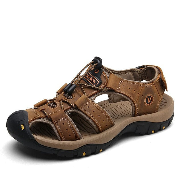 Genuine Leather Men's Sandals